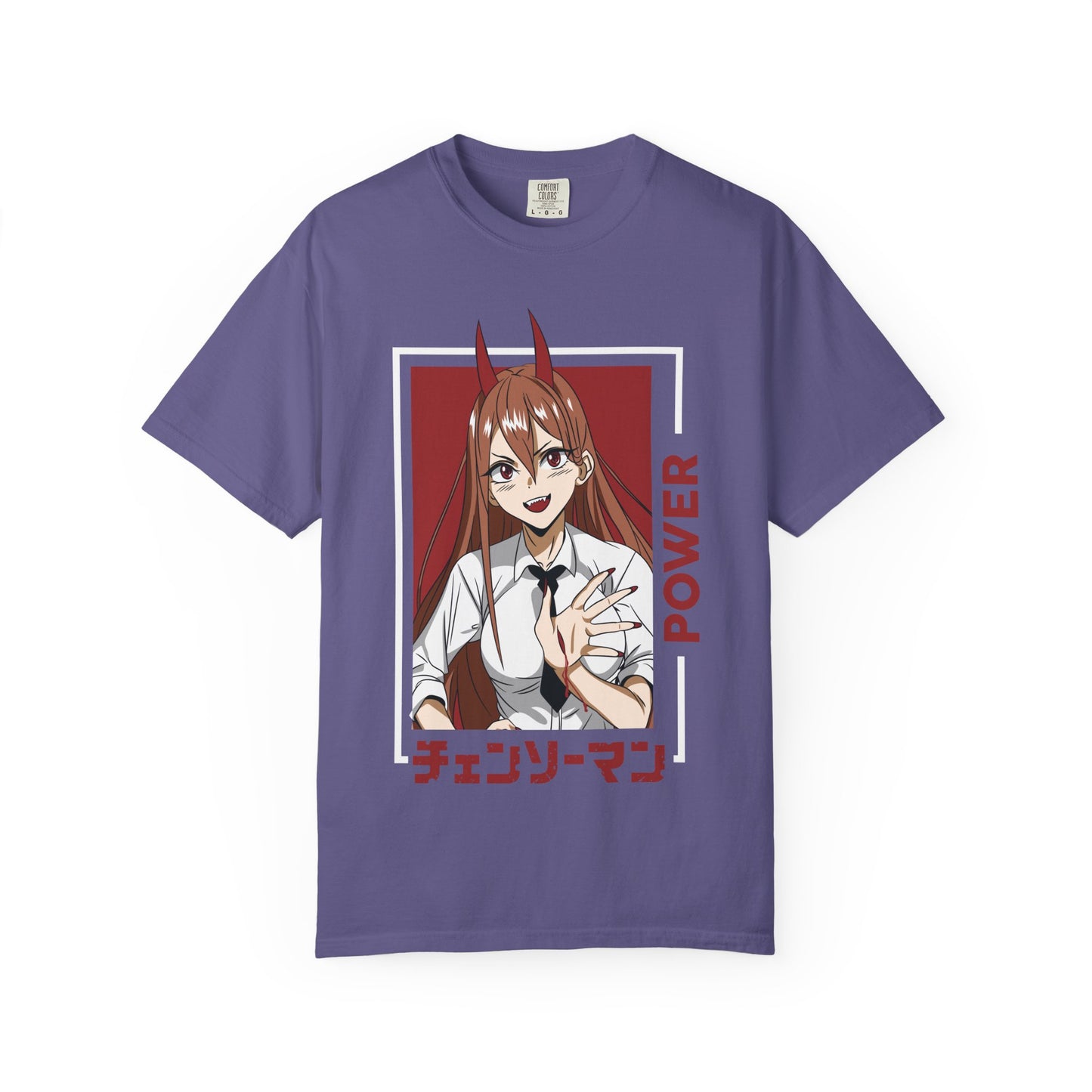 Anime Power T-Shirt, Trendy Unisex Tee, Cool Graphic Tee, Gift for Anime Fans, Anime Merchandise, Casual Wear