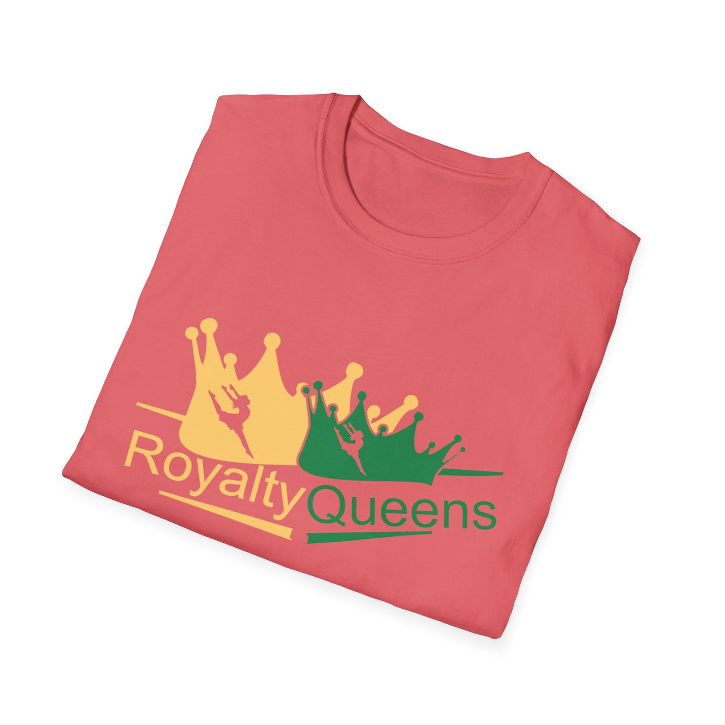Royalty Queens Unisex Softstyle T-Shirt, Perfect for Birthdays, Celebrations, Gifts, Casual Wear, Fun Events