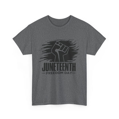 Juneteenth Freedom Day Tee, Unisex Heavy Cotton, Black Power Graphic Shirt, Everyday Wear, Freedom Celebration Apparel, Juneteenth Gift