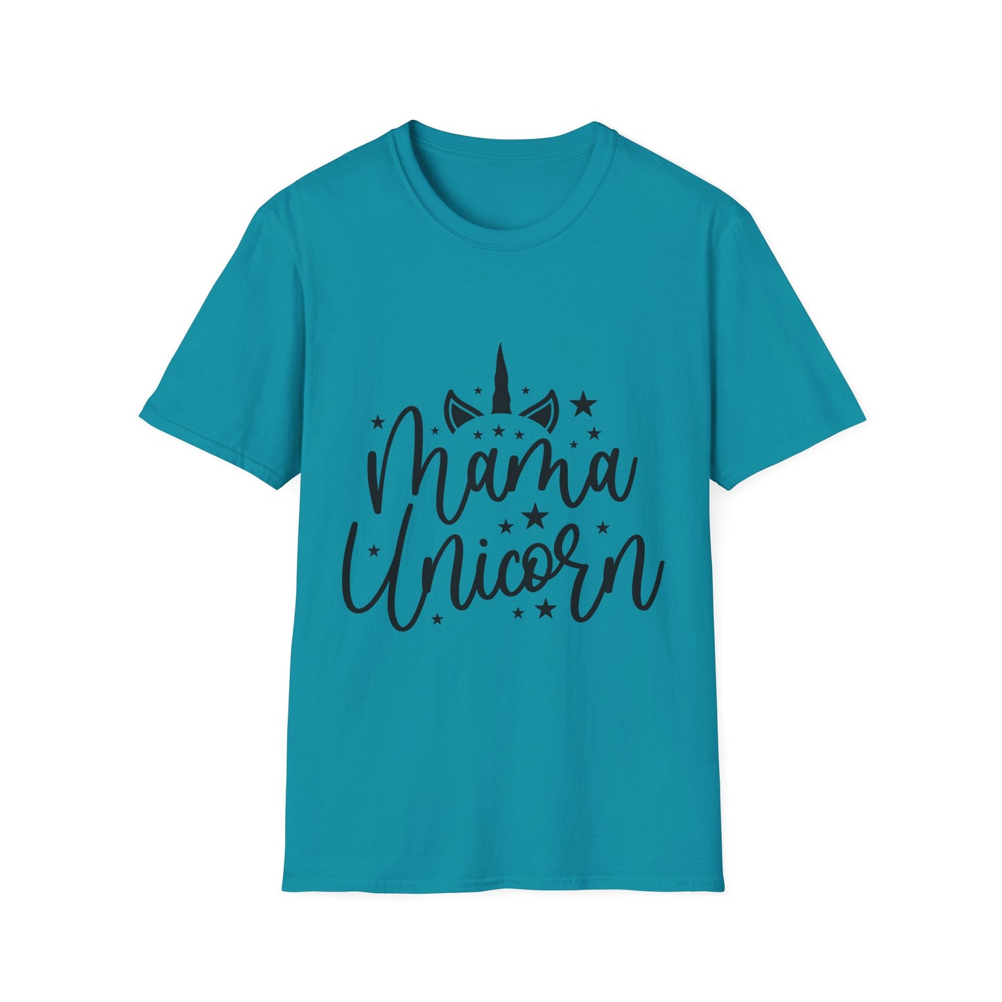 Mama Unicorn Unisex Softstyle T-Shirt - Fun & Stylish Gift for Moms