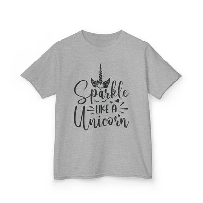 Sparkle Like A Unicorn Kids Tee - Fun & Colorful Cotton Shirt