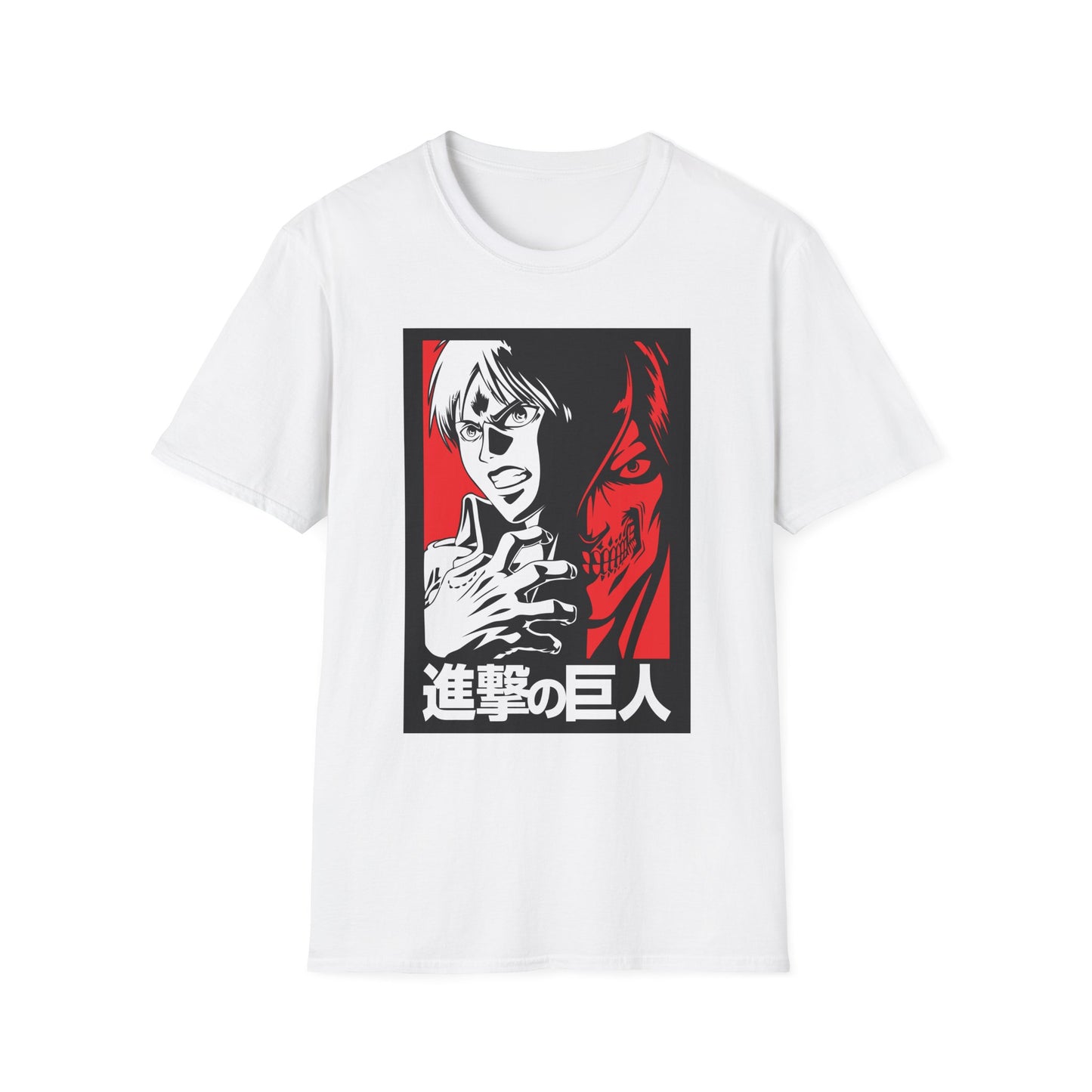 Anime-Inspired Unisex T-Shirt - Attack on Titan Graphic Tee, Casual Wear, Gift for Fans, Streetwear, Birthday Gift