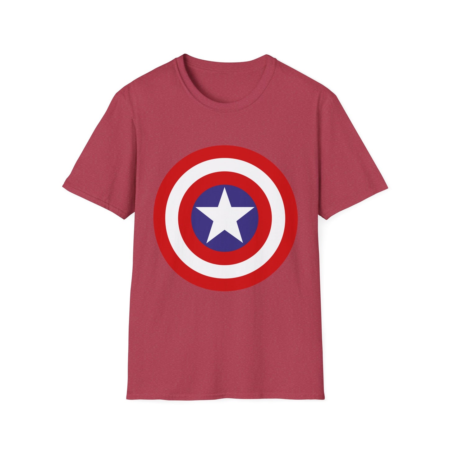 Captain-Inspired Unisex Softstyle T-Shirt, Superbowl Fan Tee, Superhero Gift, Comic Birthday Shirt, Casual Everyday Wear, Graphic Crew [...]