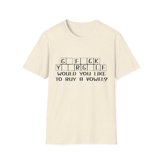 Funny Unisex T-Shirt - "G F C K Y R S L F" Graphic Tee - Perfect Gift for Casual Wear