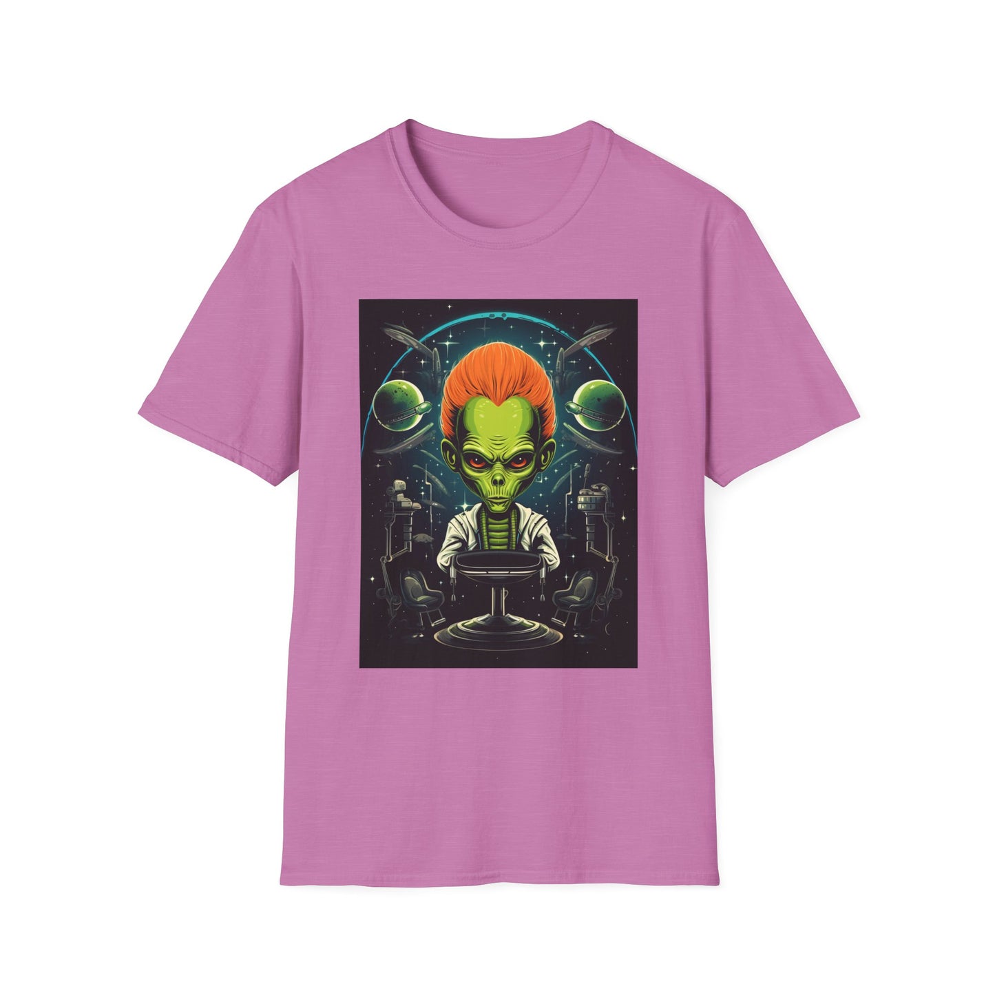 Alien Galaxy Unisex T-Shirt - Cosmic Art Design