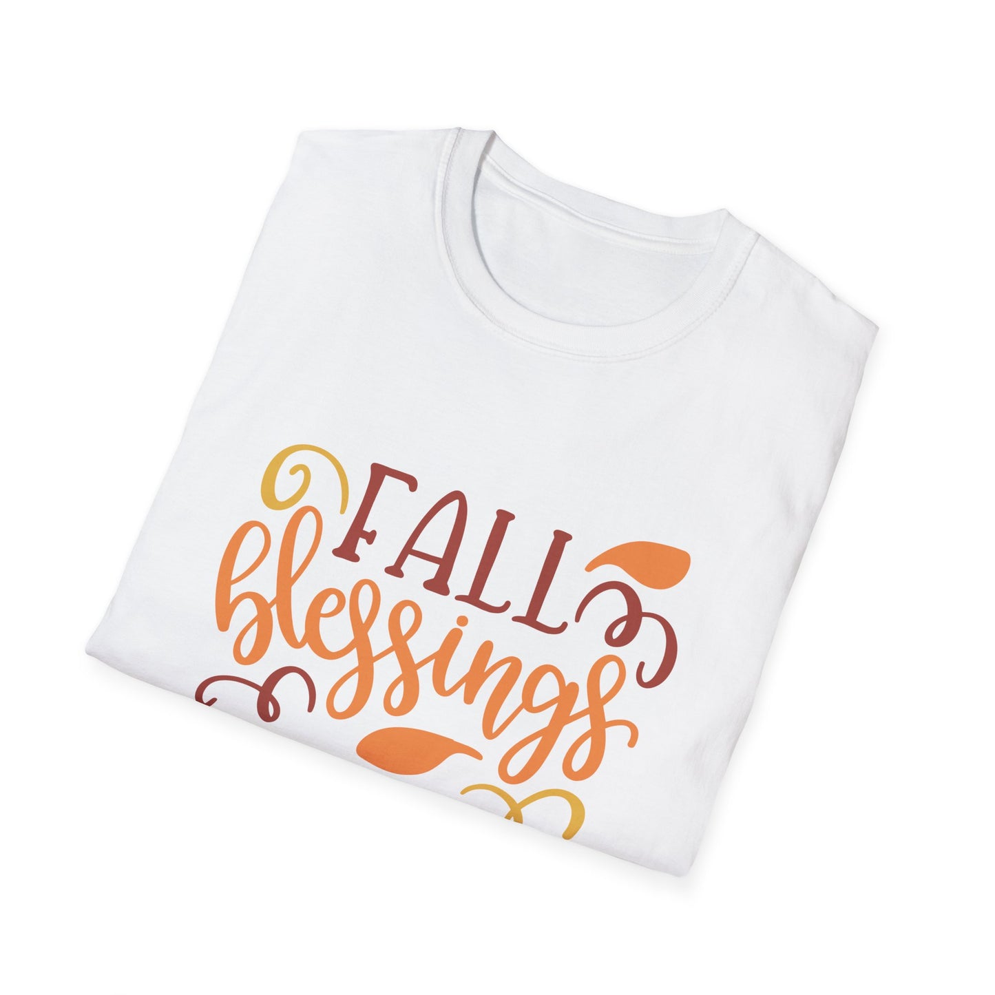 Fall Blessings T-Shirt, Cute Autumn Tee, Thanksgiving Gift, Cozy Casual Wear, Seasonal Graphic Shirt