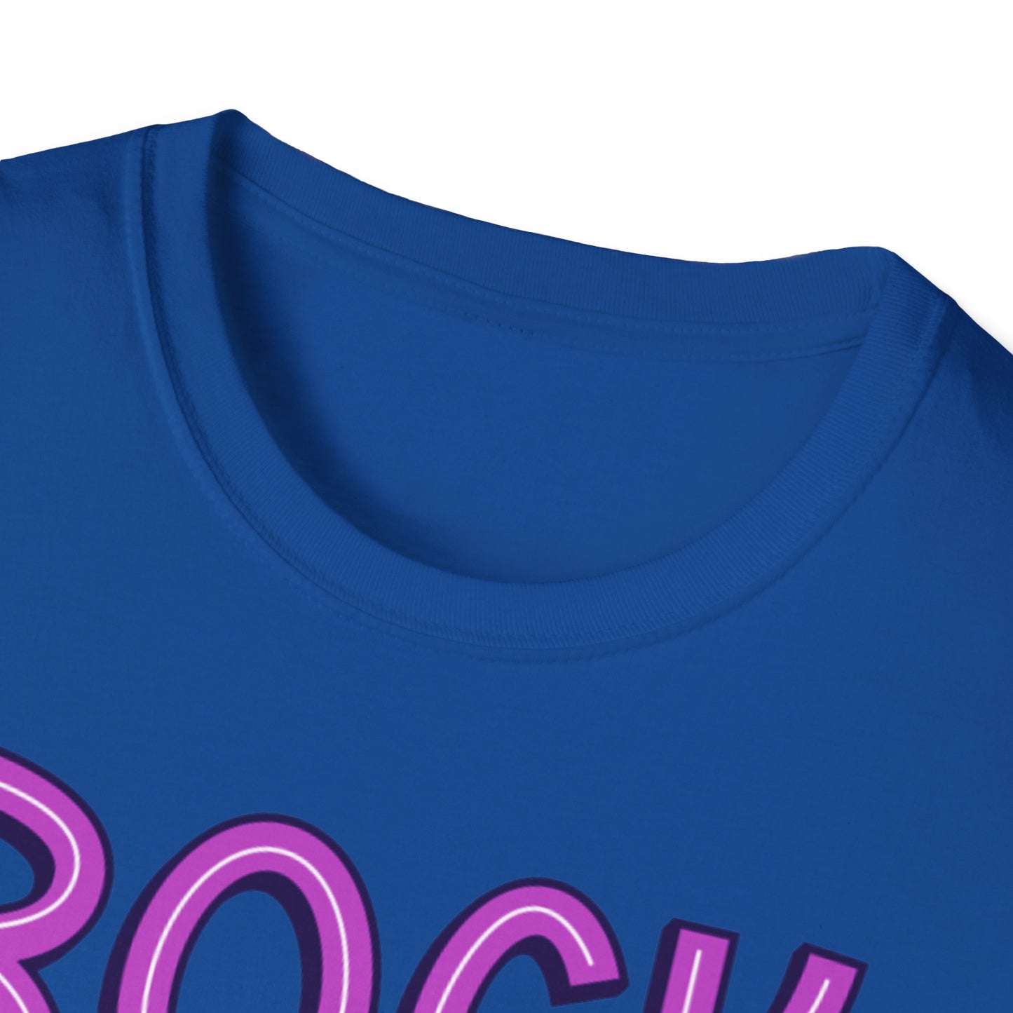 Rock & Roll Unisex Softstyle T-Shirt - Music Lovers Gift, Concert Apparel, Casual Wear, Festival Fashion, Fun Graphic Tee