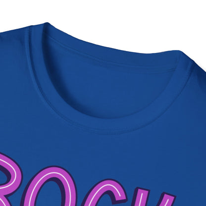 Rock & Roll Unisex Softstyle T-Shirt - Music Lovers Gift, Concert Apparel, Casual Wear, Festival Fashion, Fun Graphic Tee