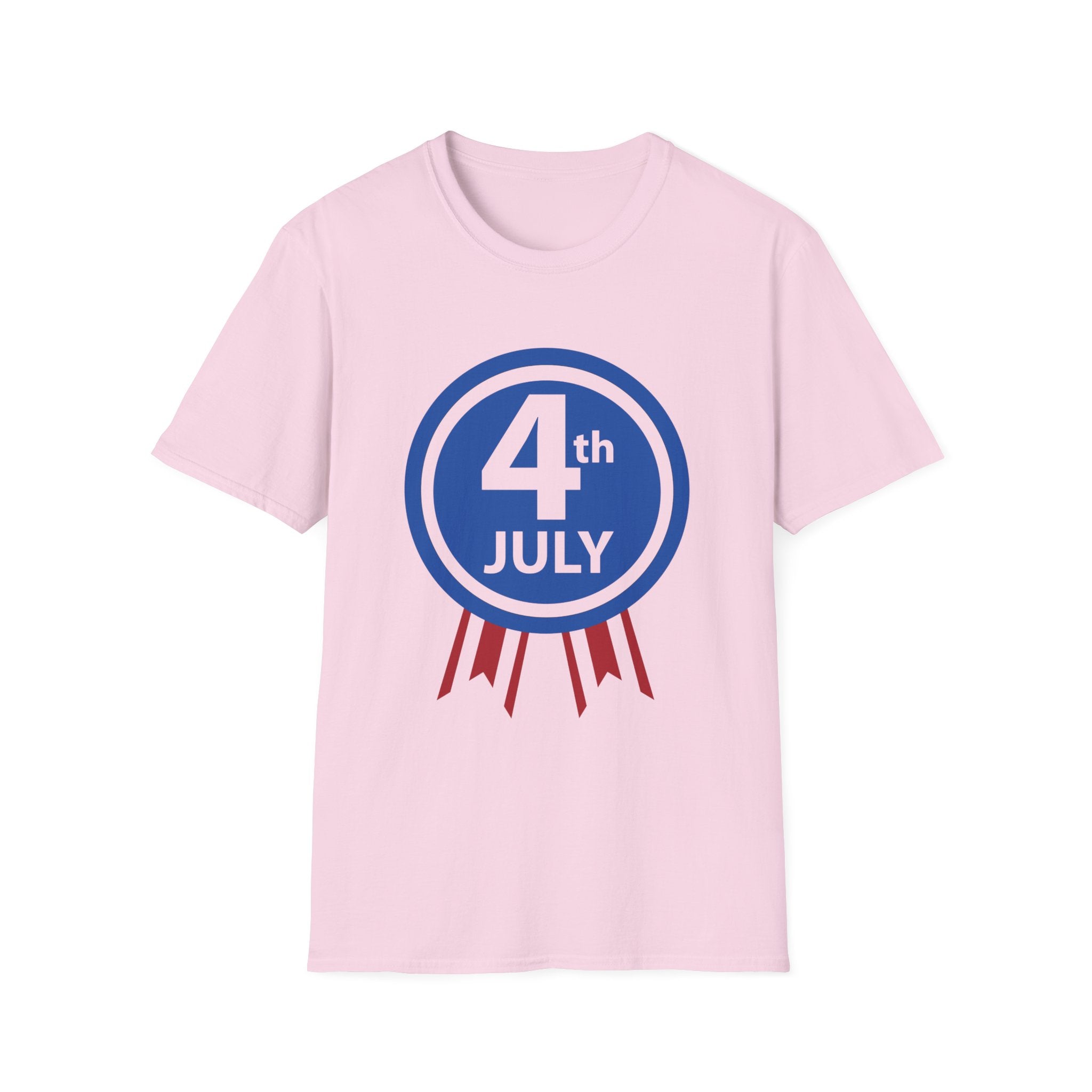 4th of July Unisex Softstyle T-Shirt, Independence Day Tee, Patriotic Shirt, July 4th Celebration T-Shirt, USA Pride Clothing