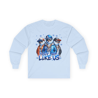 Street Vibe Long Sleeve Tee - "They Not Like Us"