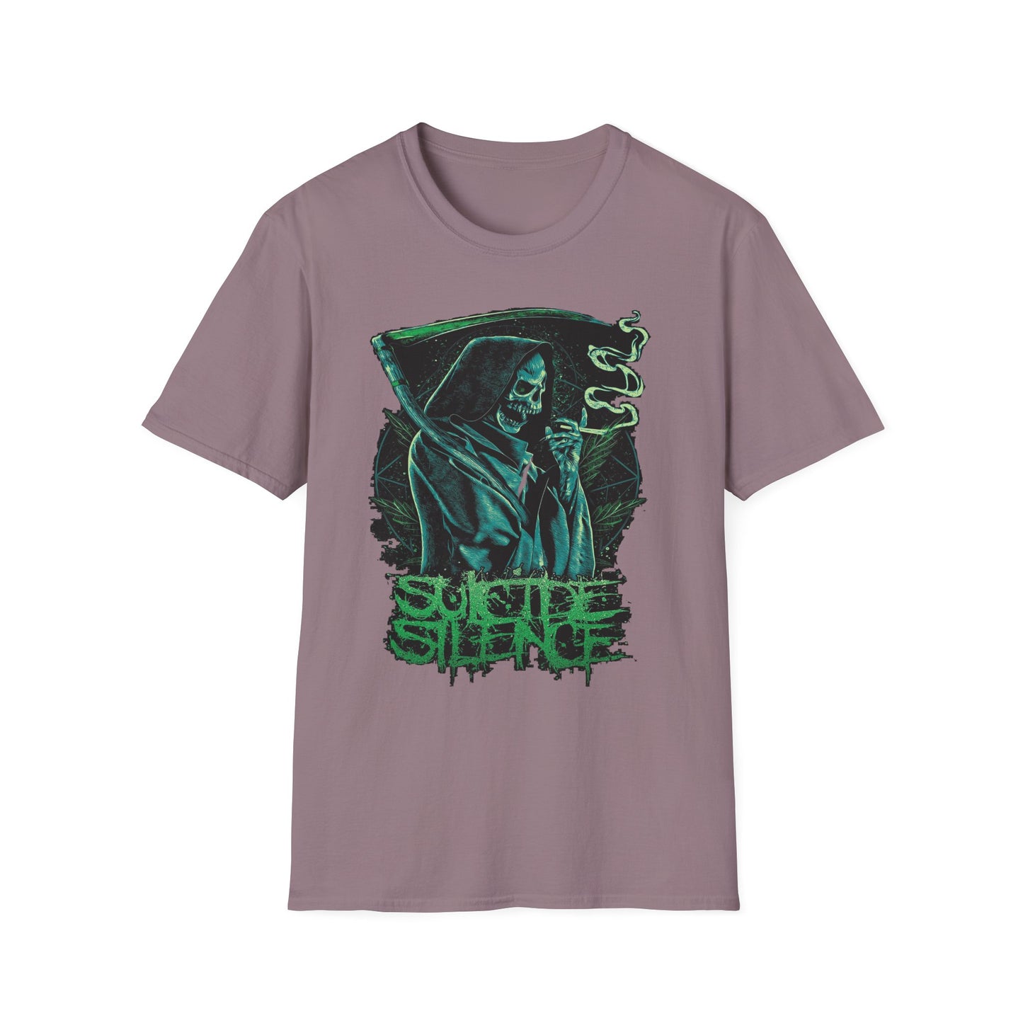 Unisex Softstyle T-Shirt - Suicide Silence Graphic Tee for Music Fans