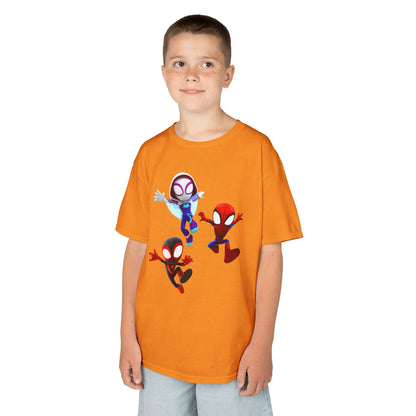 Kids Spider-Man Adventure Tee - Fun and Cozy Cotton T-Shirt for Young Superhero Fans