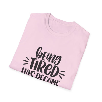 Funny Tired Personality T-Shirt for Comfort Lovers