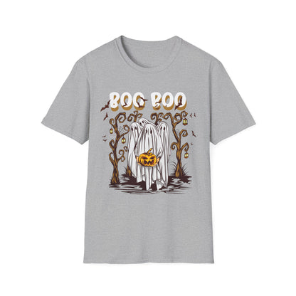 Spooky Pumpkin T-Shirt for Halloween, Unisex Graphic Tee, Fall Fashion, Trick or Treat Shirt, Festival Wear, Cozy October Style