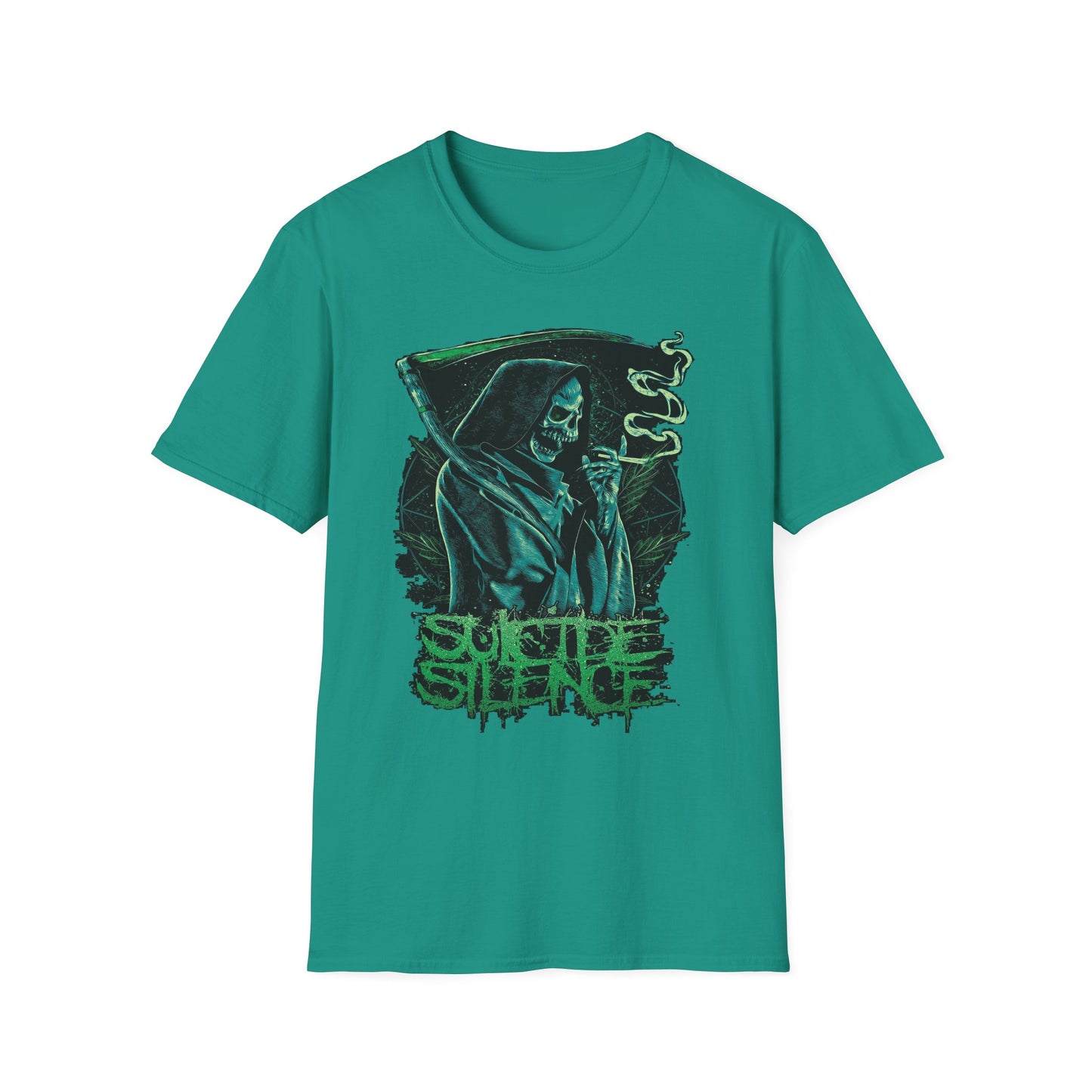 Unisex Softstyle T-Shirt - Suicide Silence Graphic Tee for Music Fans