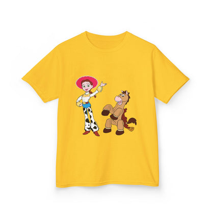 Kids Cowboy Adventure Tee, Children's Graphic T-Shirt, Fun Kids Wear, Western Theme Shirt, Birthday Gift, Casual Summer Top