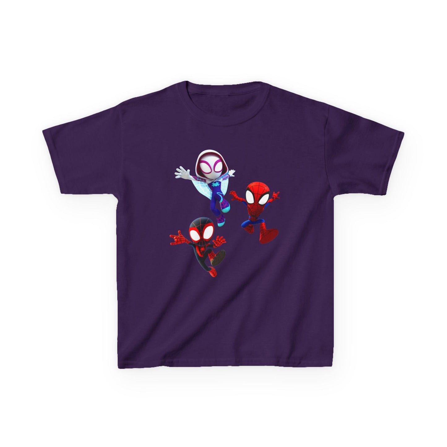 Kids Spider-Man Adventure Tee - Fun and Cozy Cotton T-Shirt for Young Superhero Fans
