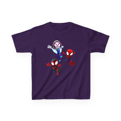 Kids Spider-Man Adventure Tee - Fun and Cozy Cotton T-Shirt for Young Superhero Fans