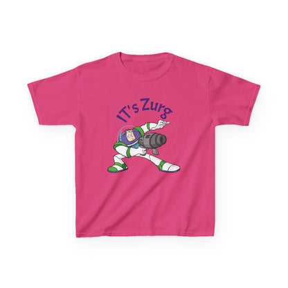 Kids Buzz Lightyear Tee - 'It's Zorg' Fun Cotton T-Shirt