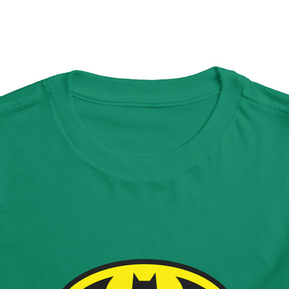 Batman Toddler Short Sleeve Tee - Superhero Shirt for Kids, Birthday Gift, Adventure Wear, Playtime Apparel, Comic Fan Clothing
