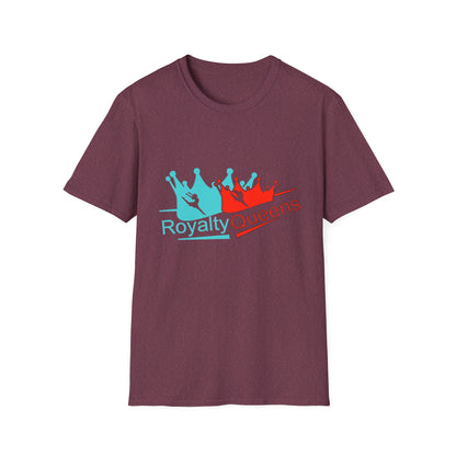 Royalty Queens Unisex Softstyle T-Shirt - Empowering Graphic Tee for Celebrations and Everyday Wear