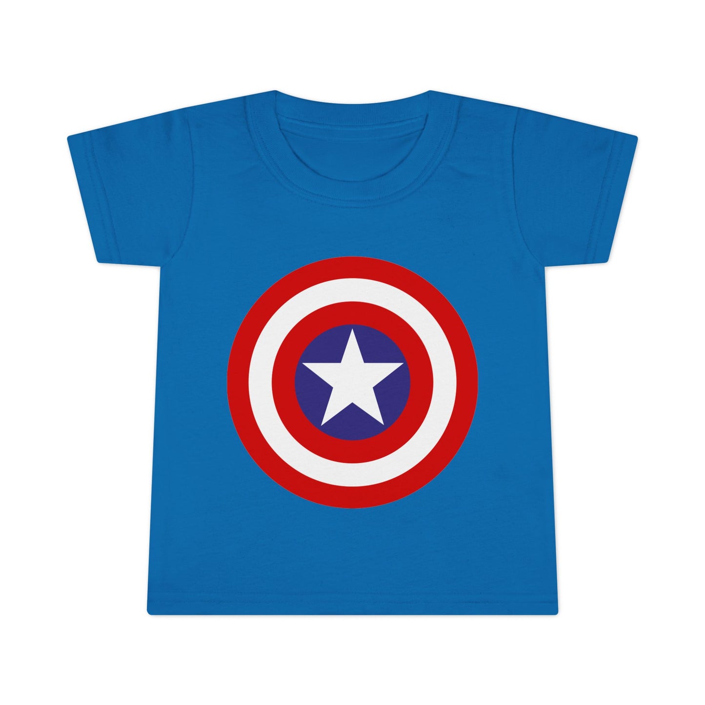 Captain Shield Toddler T-shirt, Kids Superhero Shirt, Birthday Outfit, Gift for Boys, Marvel Inspired Apparel