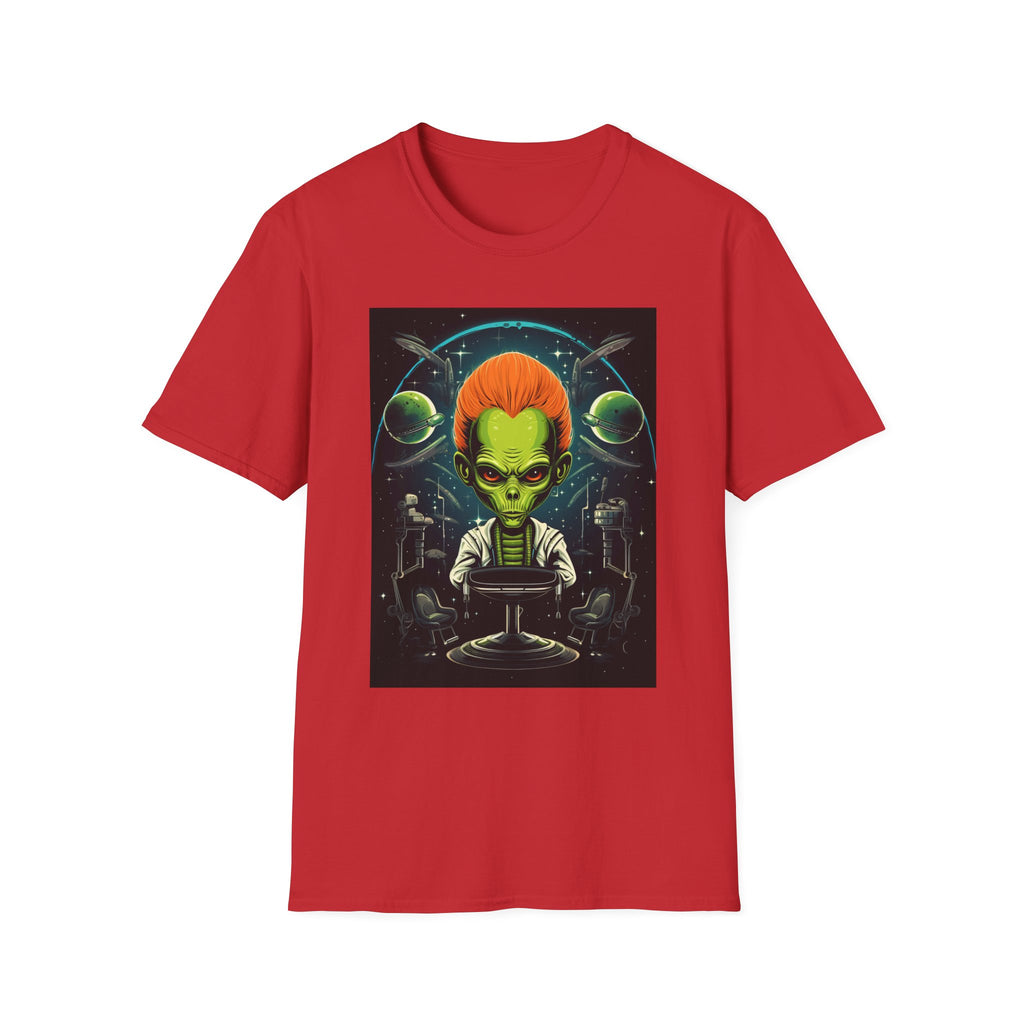 Alien Galaxy Unisex T-Shirt - Cosmic Art Design