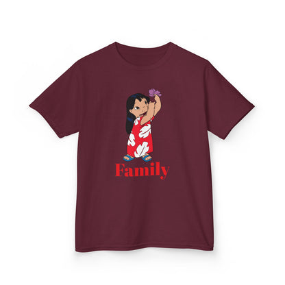 Kids Family Tee, Cute Kids T-Shirt, Family Bonding Shirt, Birthday Gift for Kids, Cute Family Design Tee
