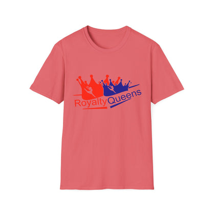 Royalty Queens Unisex Softstyle T-Shirt - Fun Statement Tee for Celebrations, Gifts, Birthdays, or Everyday Style