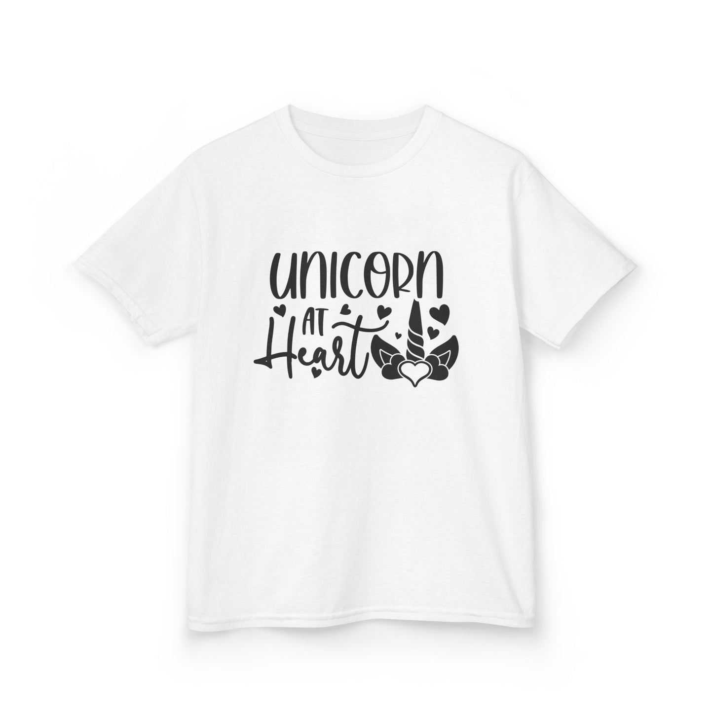 Unicorn at Heart Kids Tee – Cute Cotton T-Shirt for Young Dreamers