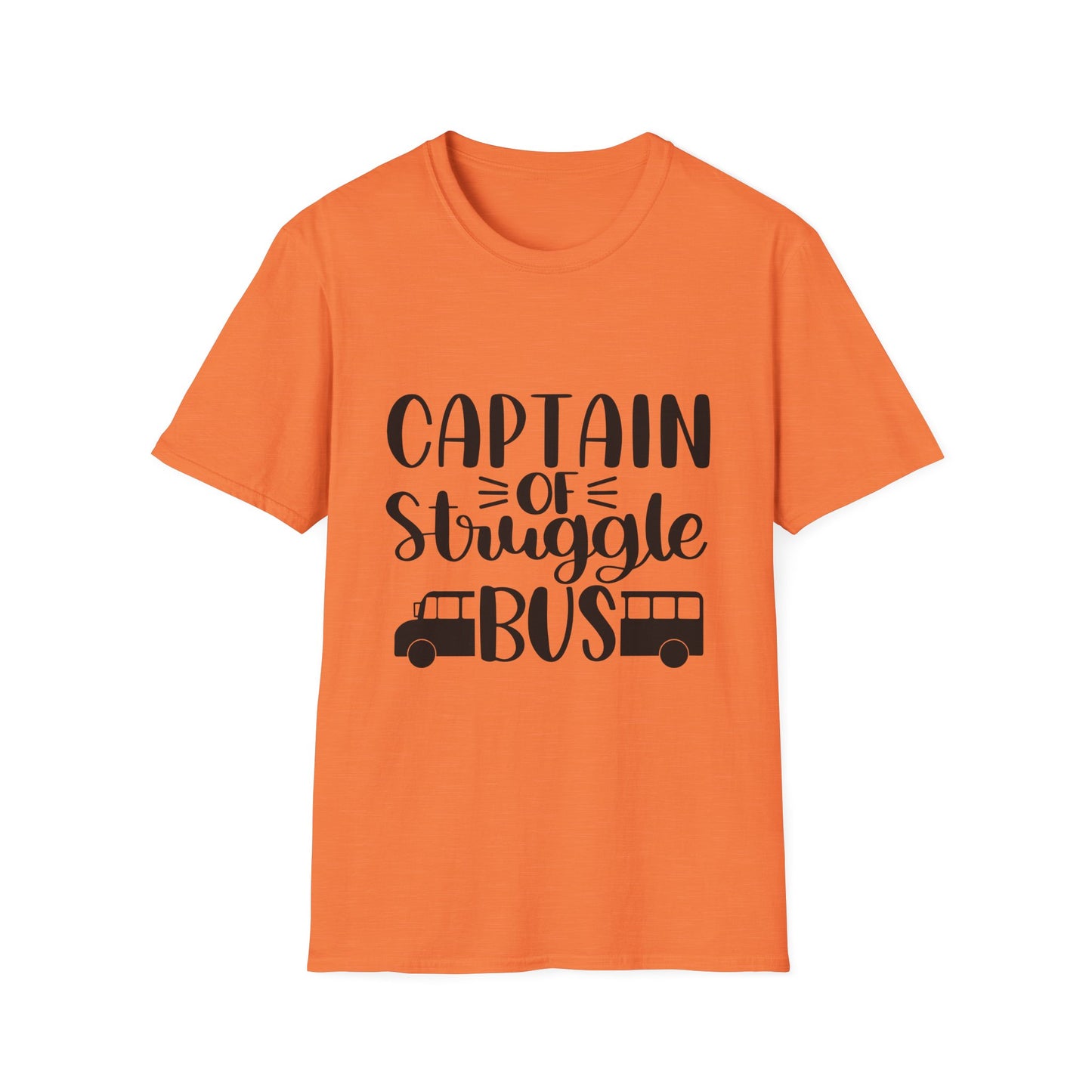 Captain of the Struggle Bus Unisex Softstyle T-Shirt