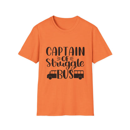 Captain of the Struggle Bus Unisex Softstyle T-Shirt