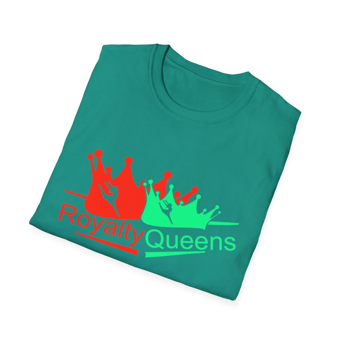 Royalty Queens Unisex Softstyle T-Shirt | Empowerment Tee, Gift for Her, Casual Wear, Birthday, Celebration
