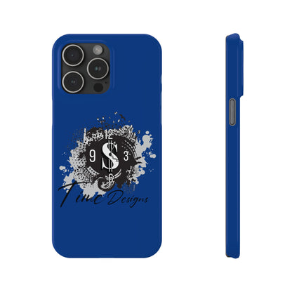 Stylish Dollar Clock Slim Phone Case | Time Designs