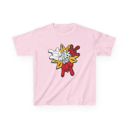 Kids Superhero Graphic Tee - Go Webs Go!