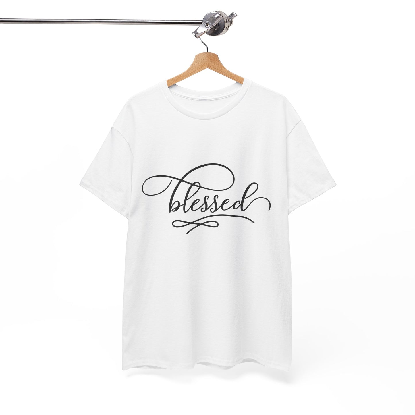 Blessed Unisex Heavy Cotton Tee - Comfortable and Meaningful Shirt for Everyday Wear