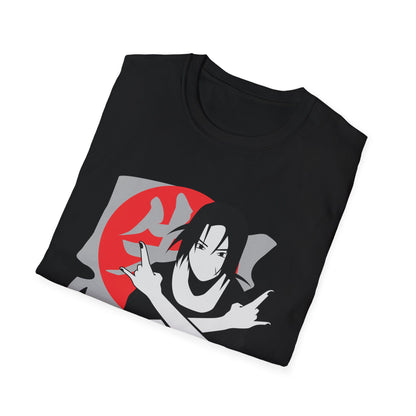 Unisex Softstyle Anime T-Shirt - Iconic Itachi Design