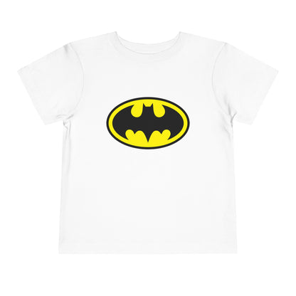 Batman Toddler Short Sleeve Tee - Superhero Shirt for Kids, Birthday Gift, Adventure Wear, Playtime Apparel, Comic Fan Clothing