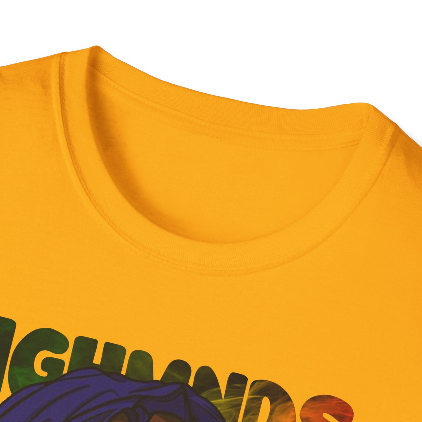 High minds Unisex Softstyle T-Shirt - Unique Artistic Design