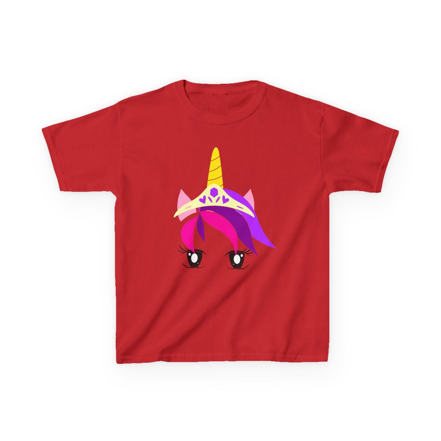 Unicorn Princess Kids Tee - Fun & Whimsical Heavy Cotton Shirt