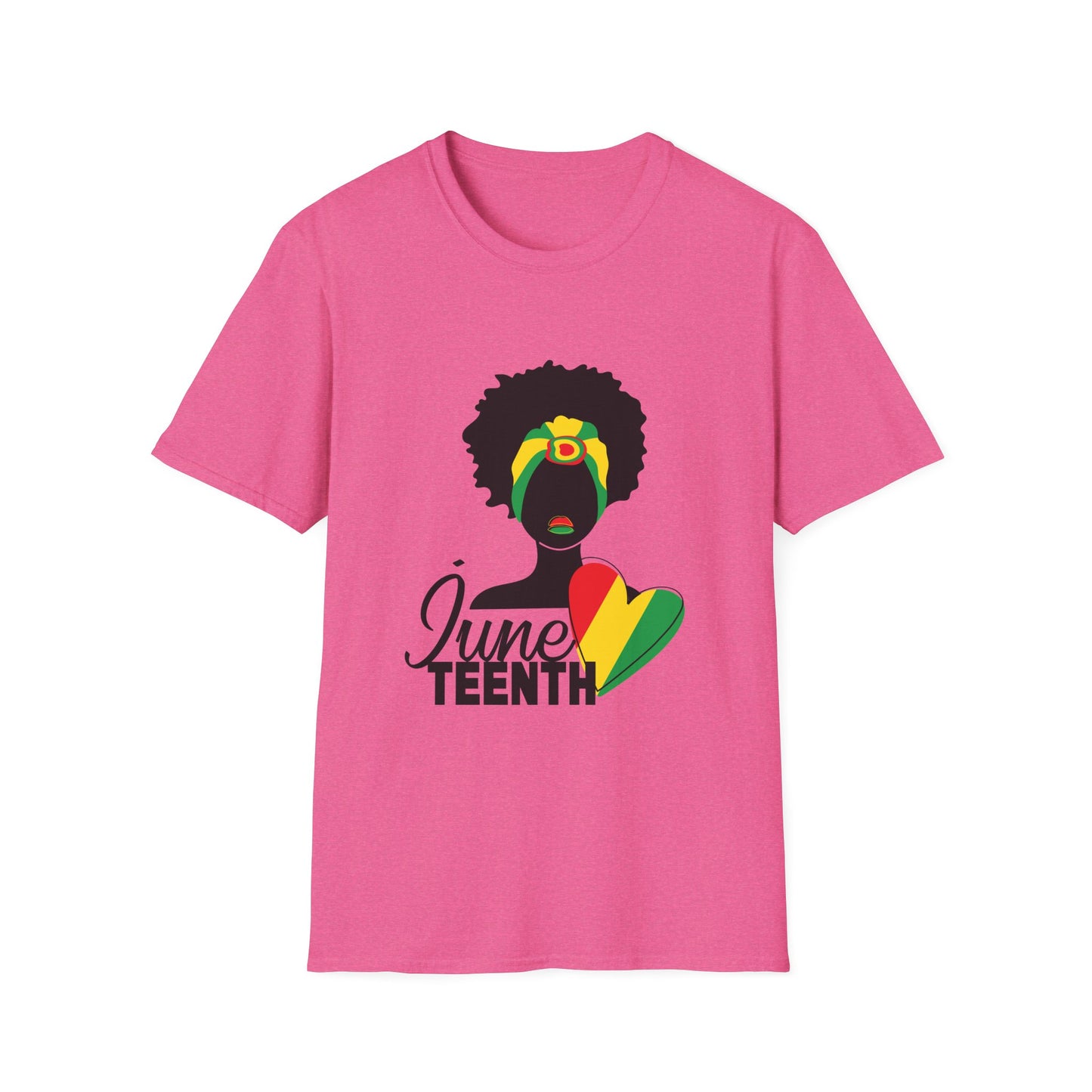 Juneteenth Celebration T-Shirt, Unisex Softstyle Tee, African American Pride Shirt, Freedom Day Apparel, Black History Month Gift