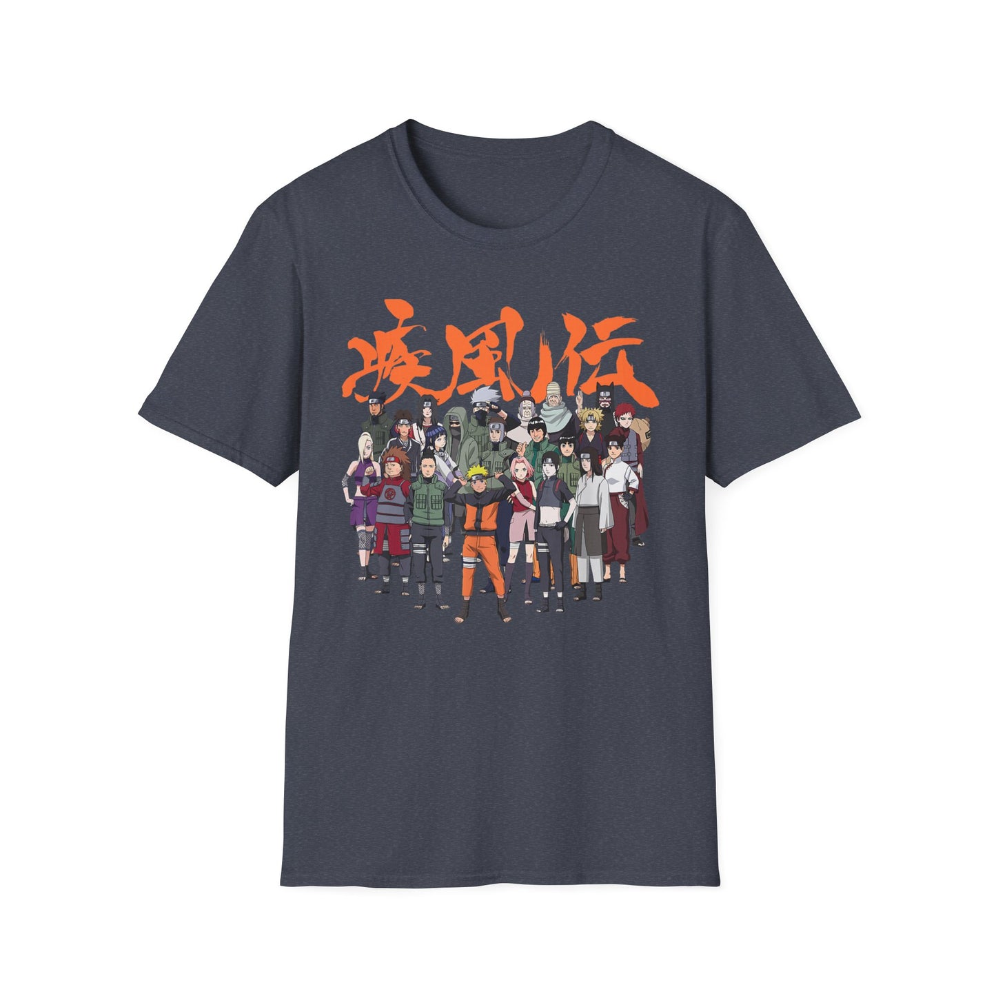 Anime-Inspired Unisex Softstyle T-Shirt - Perfect for Fans of Adventure and Friendship