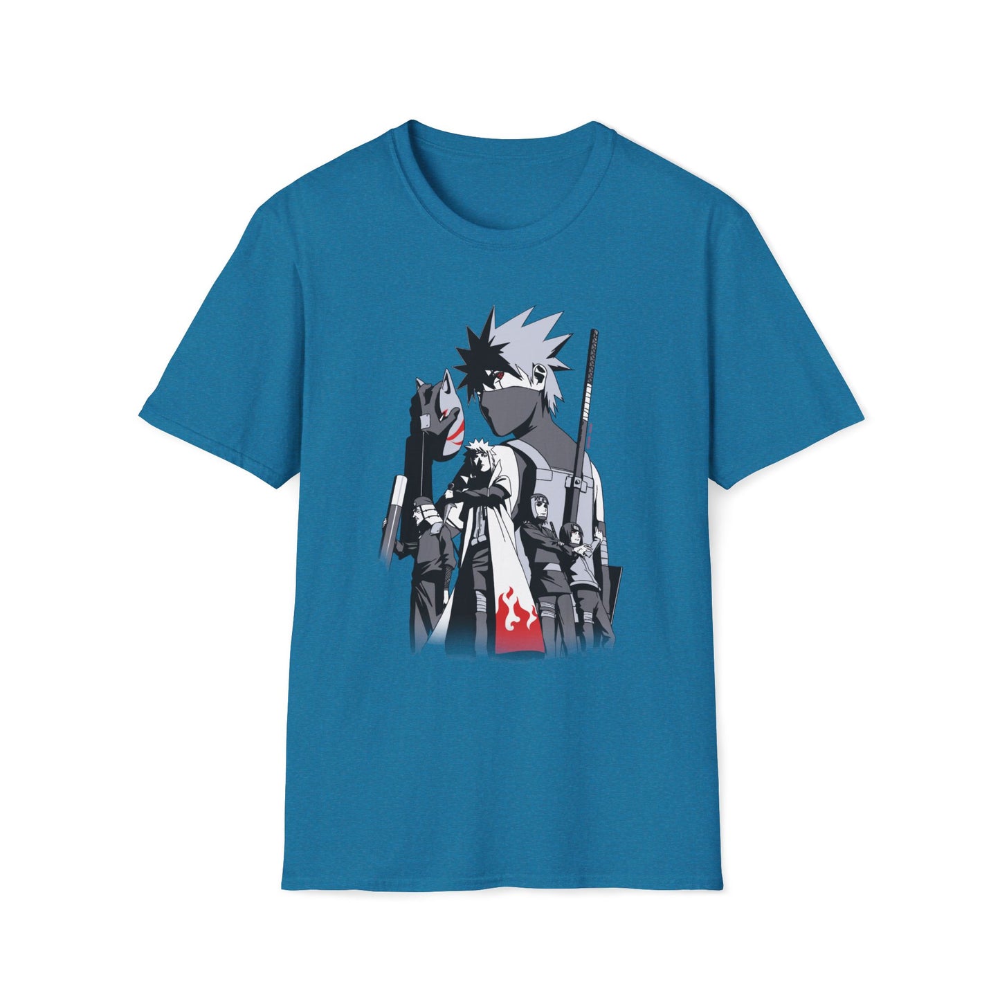 Anime Naurto Inspired Unisex Softstyle T-Shirt - Bold Graphic Design