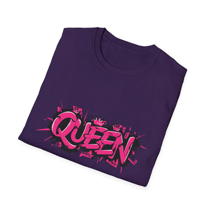 Queen Graphic Unisex T-Shirt, Trendy Apparel for Her, Gift for Birthday, Statement Tee for Queens, Perfect for Casual Outings, [...]