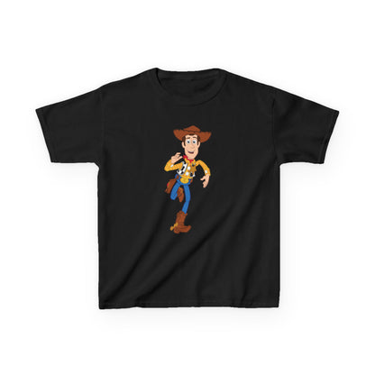 Whimsical Cowboy Kids Tee, Fun Graphic Tee, Kids Casual Wear, Adventure Shirt, Gift for Children, Birthday Outfit, Playful Apparel