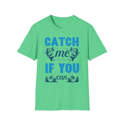 Catch Me If You Can Unisex Softstyle T-Shirt, Funny Tee, Gift for Game Lovers, Casual Wear, Birthday Gift, Graphic T-Shirt