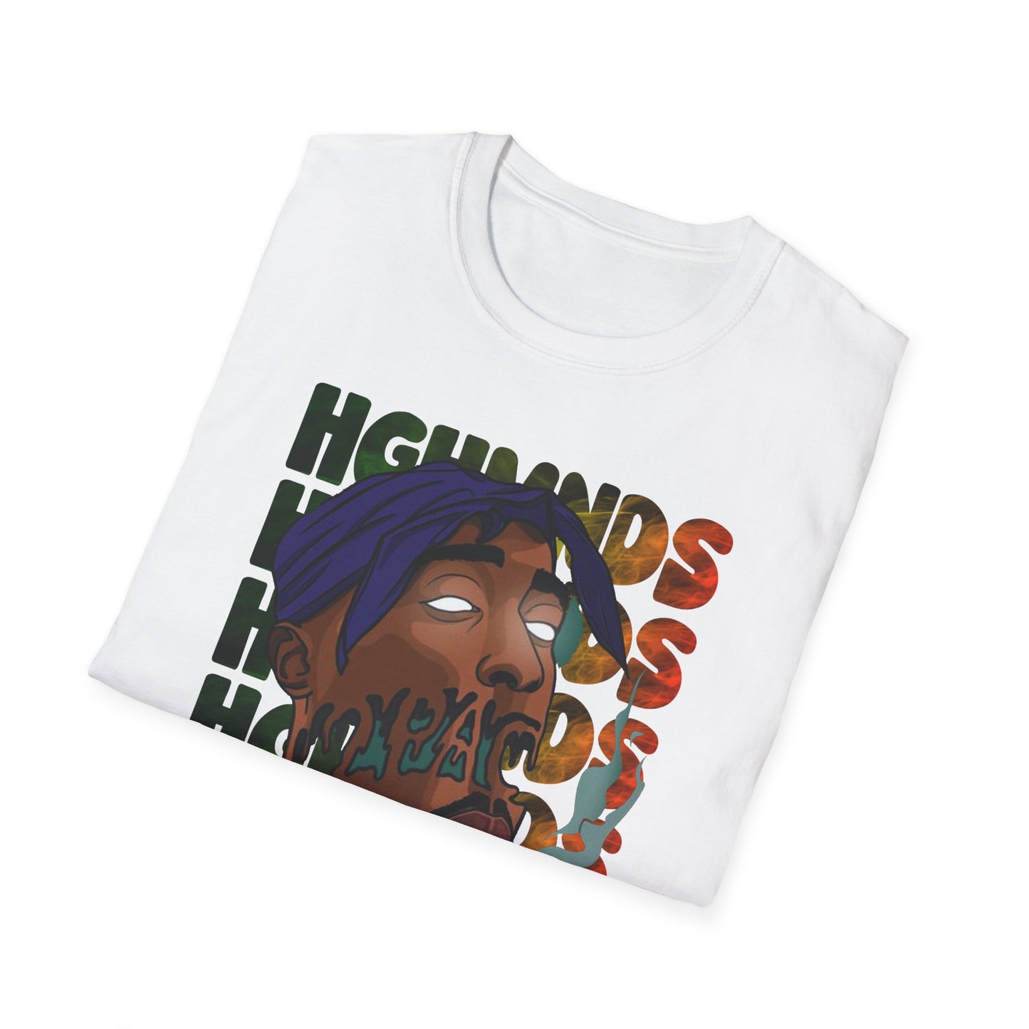 High minds Unisex Softstyle T-Shirt - Unique Artistic Design