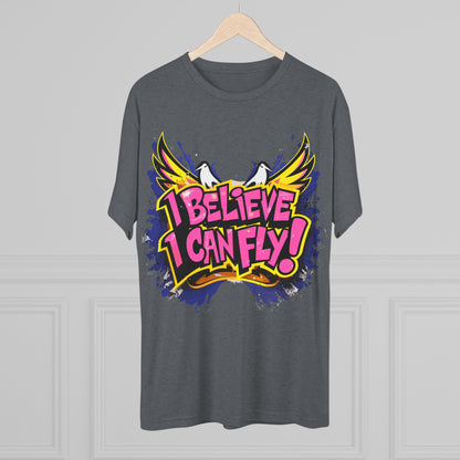 Inspirational Crew Tee - "I Believe I Can Fly" T-Shirt, Motivational Graphic Tee, Unisex Inspirational Wear, Gift for Dreamers, [...]