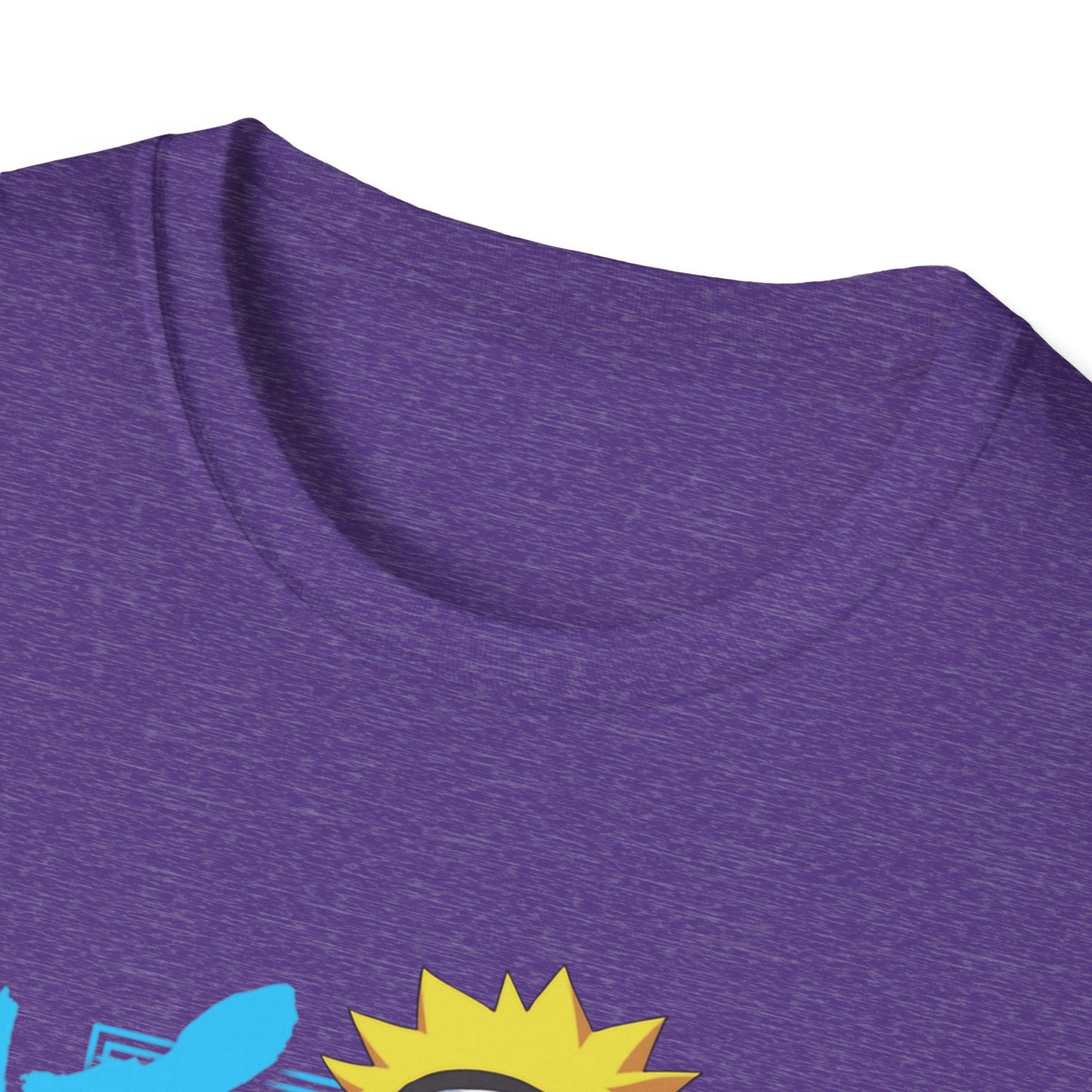 Anime-Inspired Unisex Softstyle T-Shirt - Naruto Design