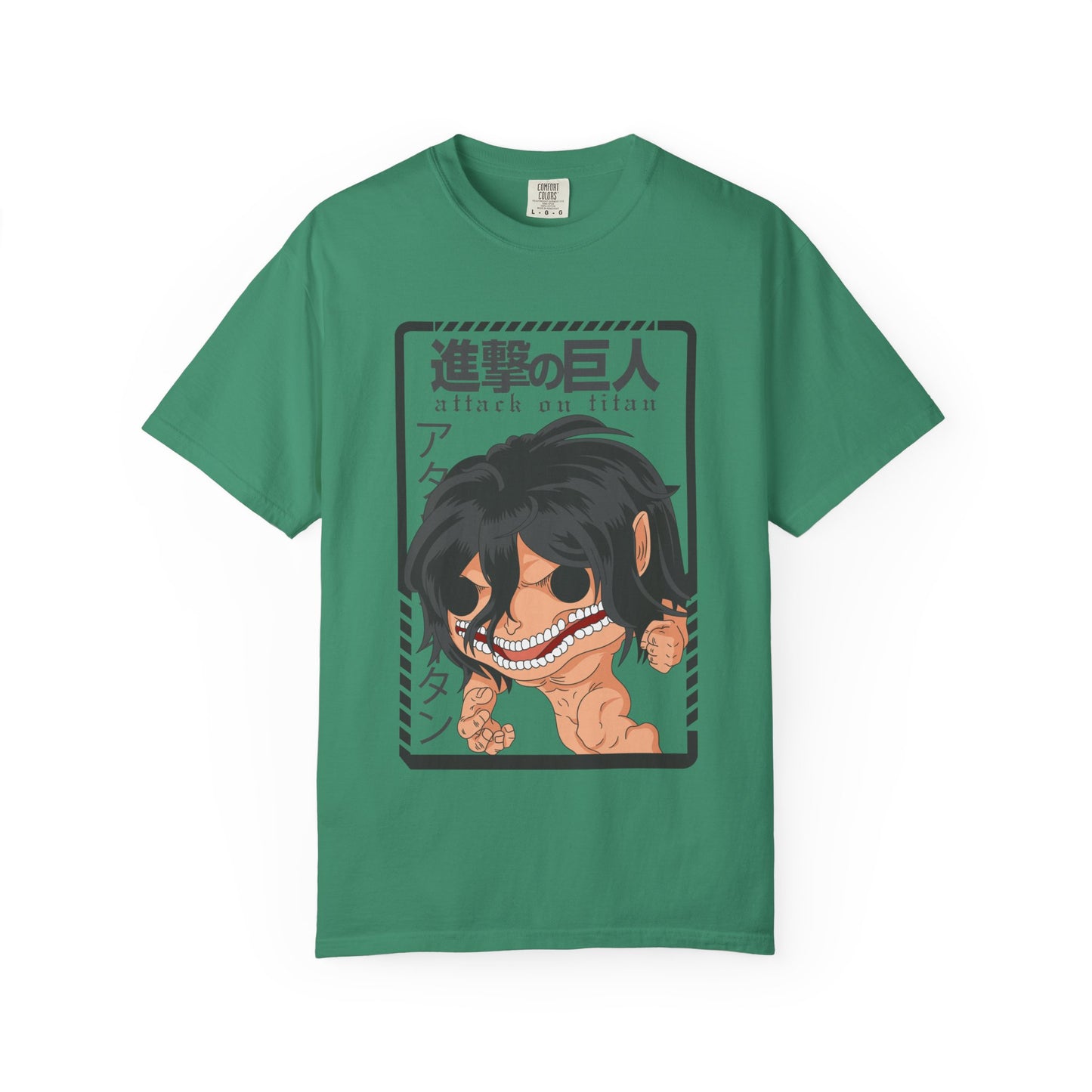 Anime Graphic T-Shirt, Attack on Titan Tee, Unisex Casual Shirt, Gift for Anime Fans, Streetwear Style